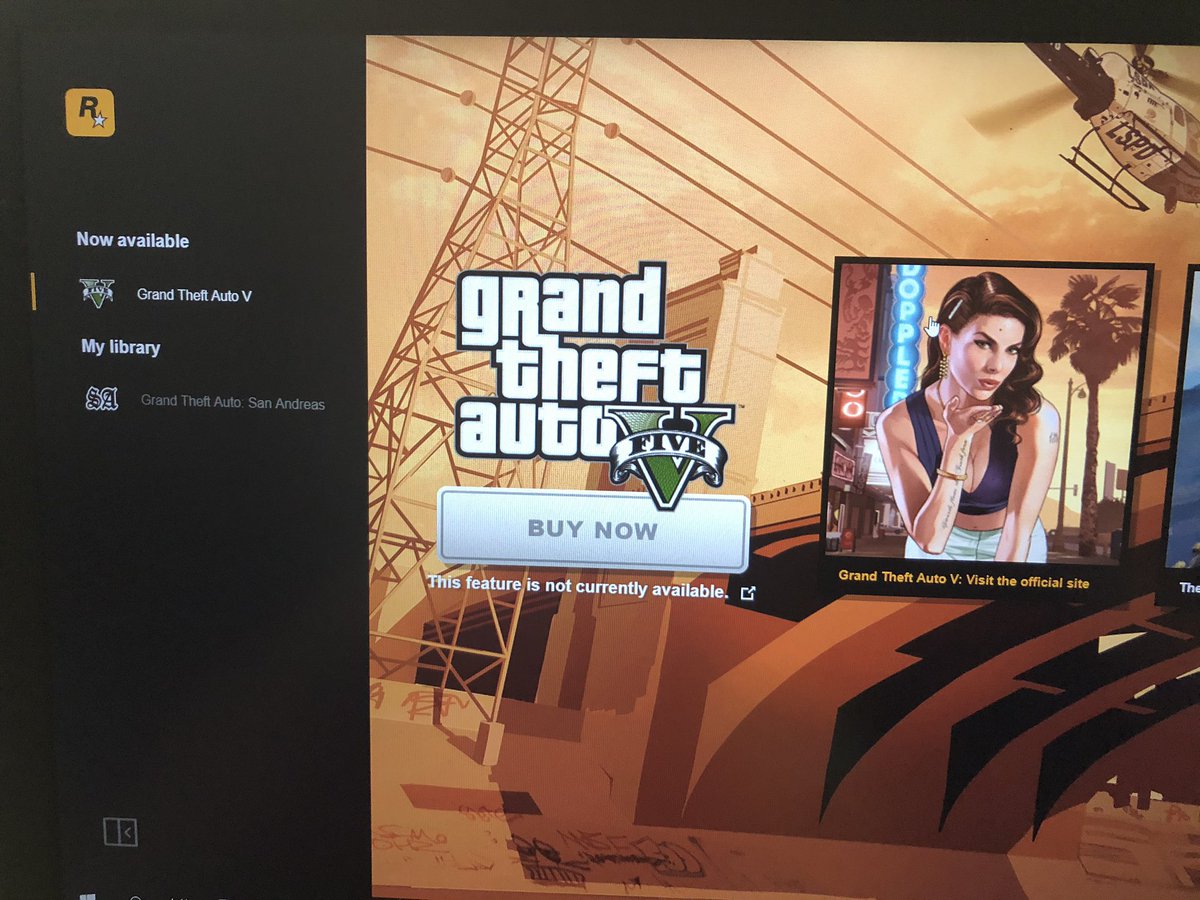 osmzie's tweet photo. @RockstarSupport  Any help guys ? The launcher is updated but i can’t buy anything. https://t.co/huxonu5NGN