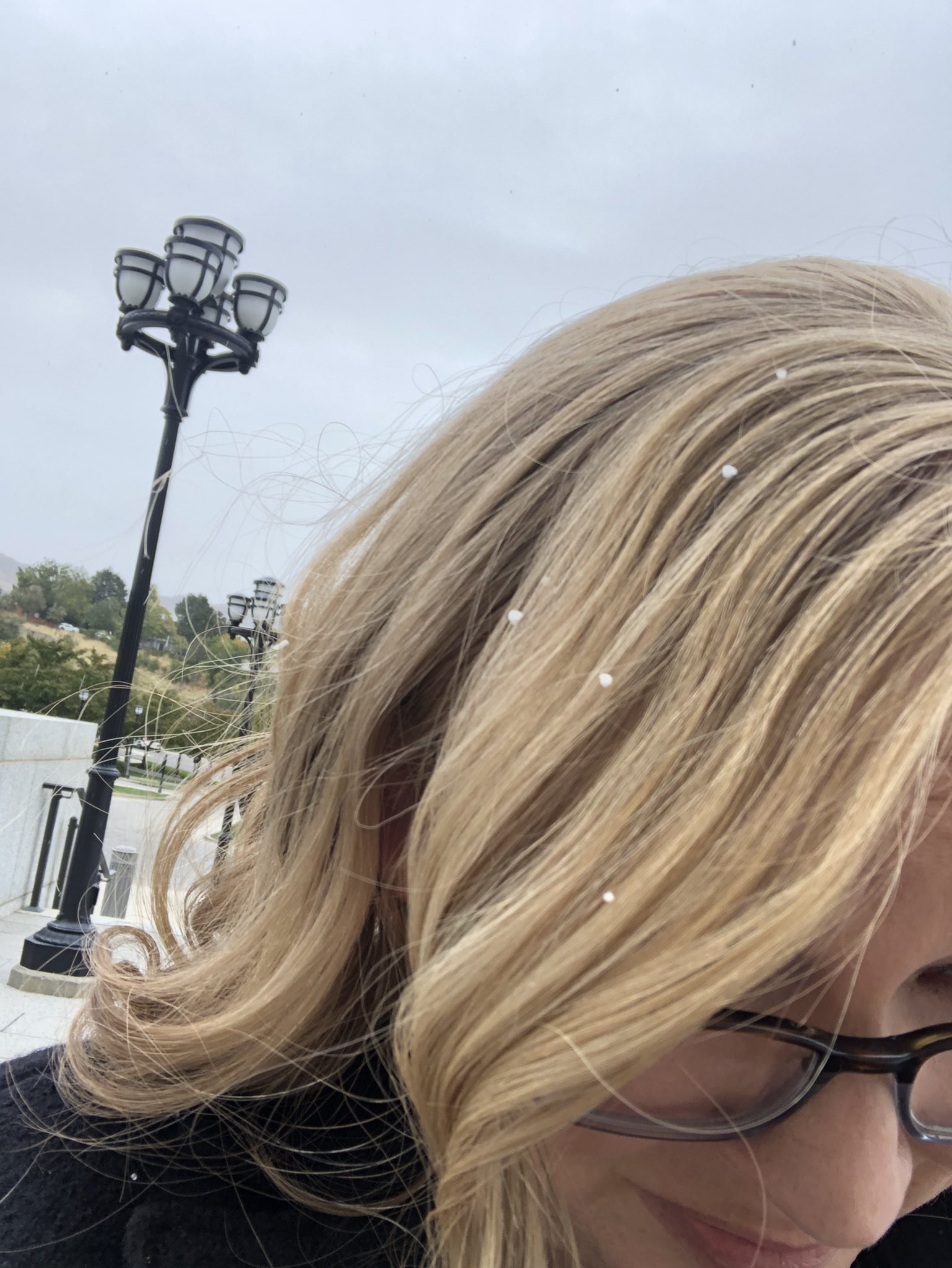 White stuff 2024 on hair
