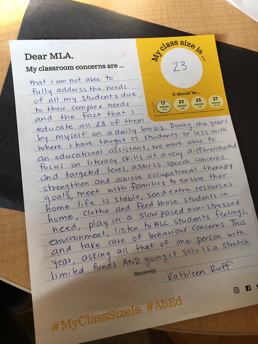 MmeKathleen's tweet image. #MyClassSizeIs #AbEd