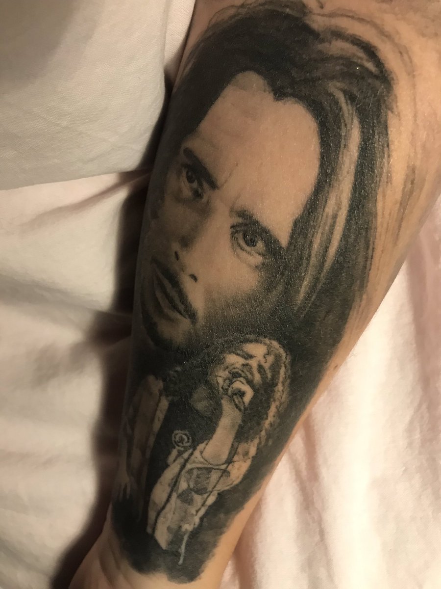 My #ChrisCornell tattoo 🥰❤️@Forever_ChrisC @vickycornell @chriscornell #LoudLove #NoOneSingsLikeYouAnymore