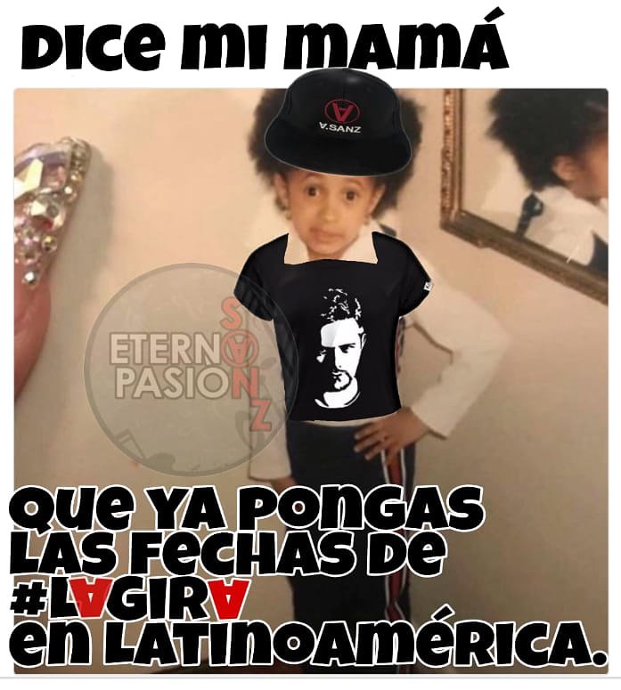 EternaPasionFc's tweet photo. @alejandrosanz dice mi mamá que ya pongas las fechas de #LaGiraLatinoamerica #LaGiraArgentina #LaGira @winy_marce @MOWmanagement @BailoConVos @Nuezcarmen2 @pvanebecerra @sanzclub_vive @Carly_RSanz @DespeinadaxSanz @LunaticasXSanz @Elclandesanz @SolaFernandez @florencsanz @wbla_ https://t.co/788MBZUWLa