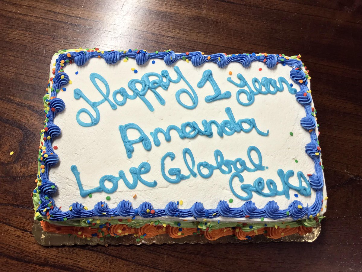 Happy one year anniversary to one of our amazing sales team members, Amanda! 🥳🎉

#GlobalGeeks #Anniversary #Celebrate #Celebration #OneYear #Dedication #UsediPhones #iPhoneWholesale #iPhone #UsedCellphones #UsedPhones #UsedMobile