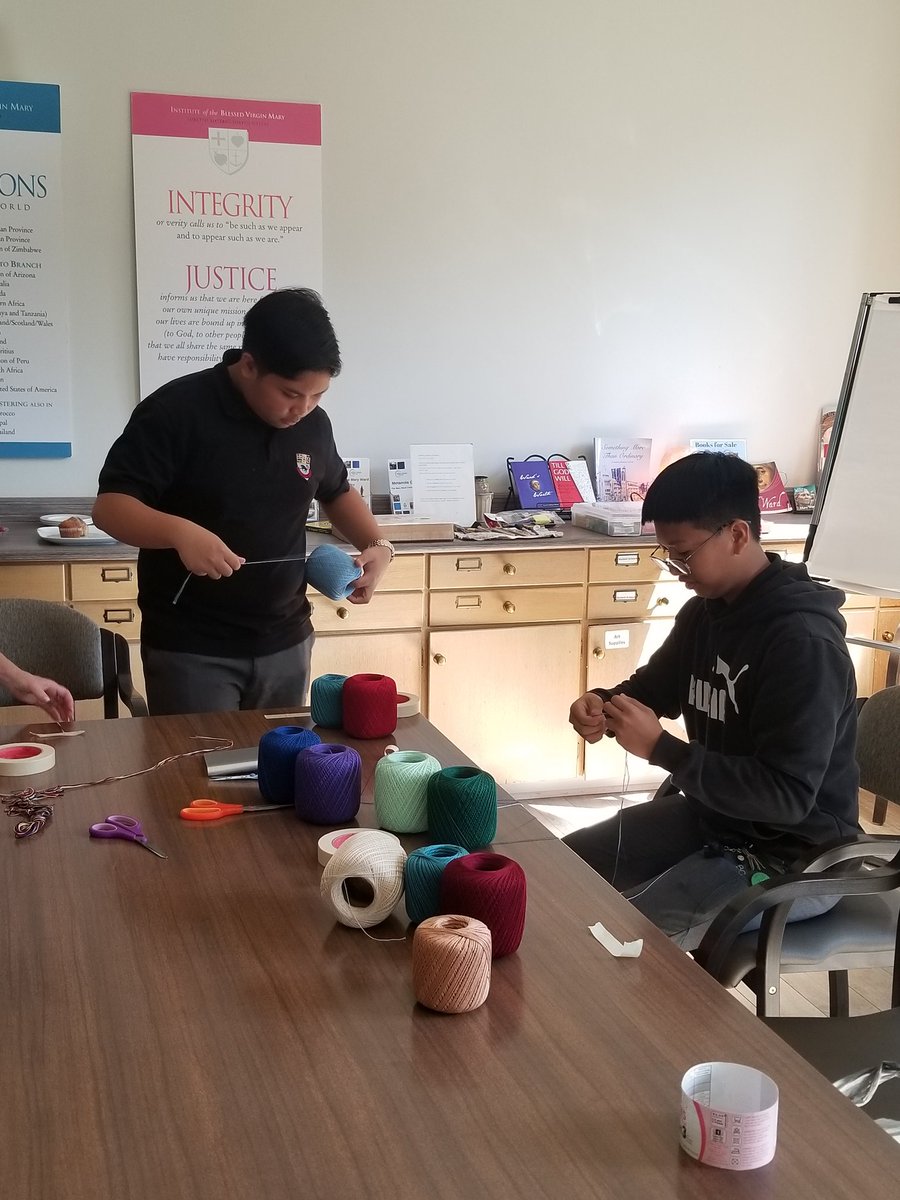 Thank you to the fabulous students <a href="/BrebeufCollege/">Brebeuf College_TCDSB</a> who participated in <a href="/TCDSB/">Toronto Catholic District School Board</a>'S "A Catholic Call to Serve" day at the <a href="/MaryWard_Centre/">MaryWardCentreTO</a>. We greatly appreciate all the help and enjoyed our time with you. We hope you continue to become "Lovers of Truth and Doers of Justice!"