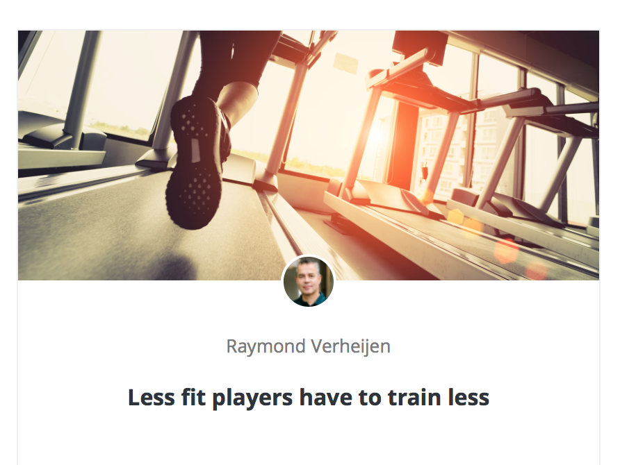 raymondverheije's tweet photo. NEW BLOG:
"Less fit players have to train less"
https://t.co/119F5vmocy
#fcevolution #football #footballcoach #coacheducation #periodisation #tactics #footballfitness #footballtechnique #techniquetraining #raymondverheijen https://t.co/ANEoLa2enS