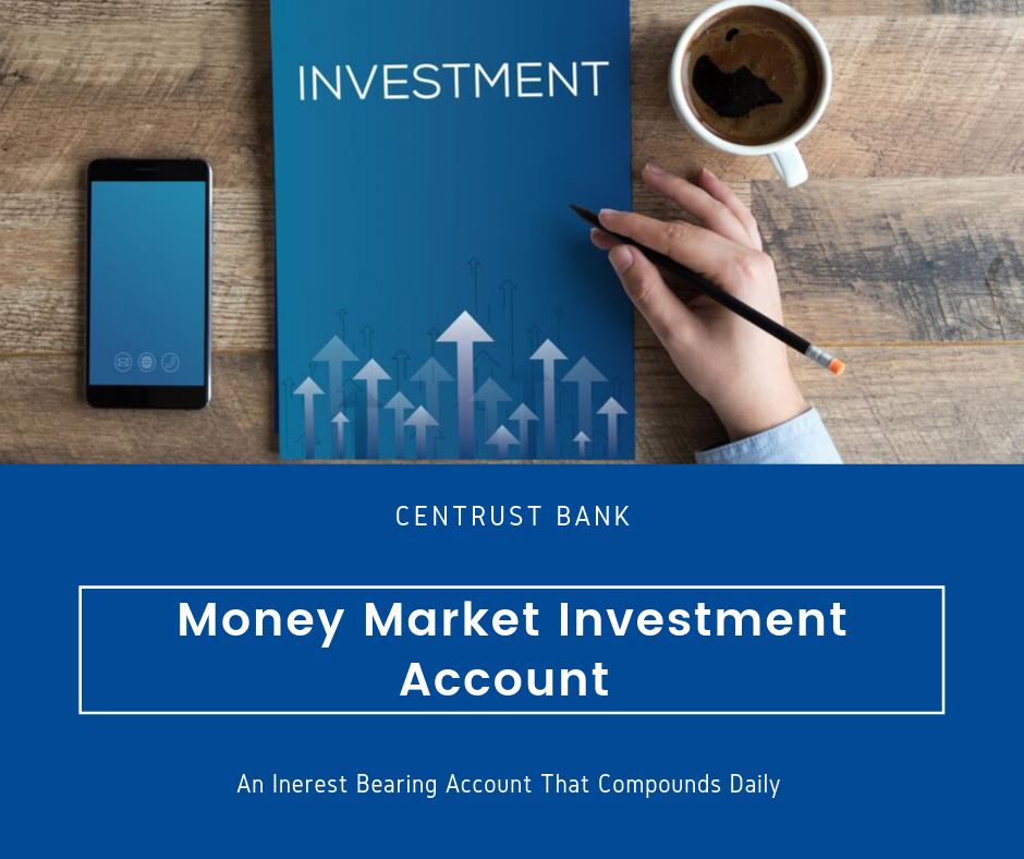 Centrust_Bank's tweet photo. Our Money Market #InvestmentAccount is #InterestBearing AND compounds daily! What more could you want? Learn more about our investment accounts here: https://t.co/NNTzkb8aja https://t.co/KCfeGhexNj