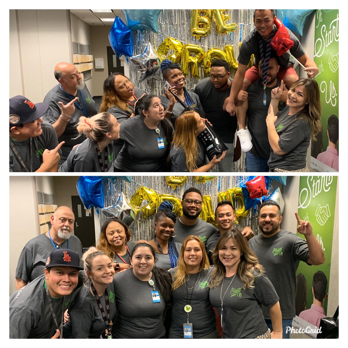 Team Gaumot out of TUSTIN, CA having fun at work and enjoying Customer Service Week. #attemployee #lifeatatt #BeproudCSW2019 #CSW2019 @anthonytuggle <a href="/LoWells111/">Lo Wells</a> <a href="/TeamKaip/">Gladiators</a> <a href="/TustinDAG/">Mike Nguyen</a>