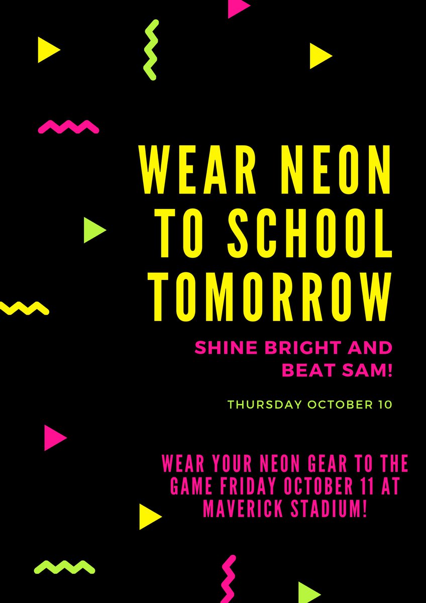 StucoMartin's tweet photo. 🌟DONT FORGET THAT TOMORROW IS NEON DAY!🌟 https://t.co/HC8lmYqnQm