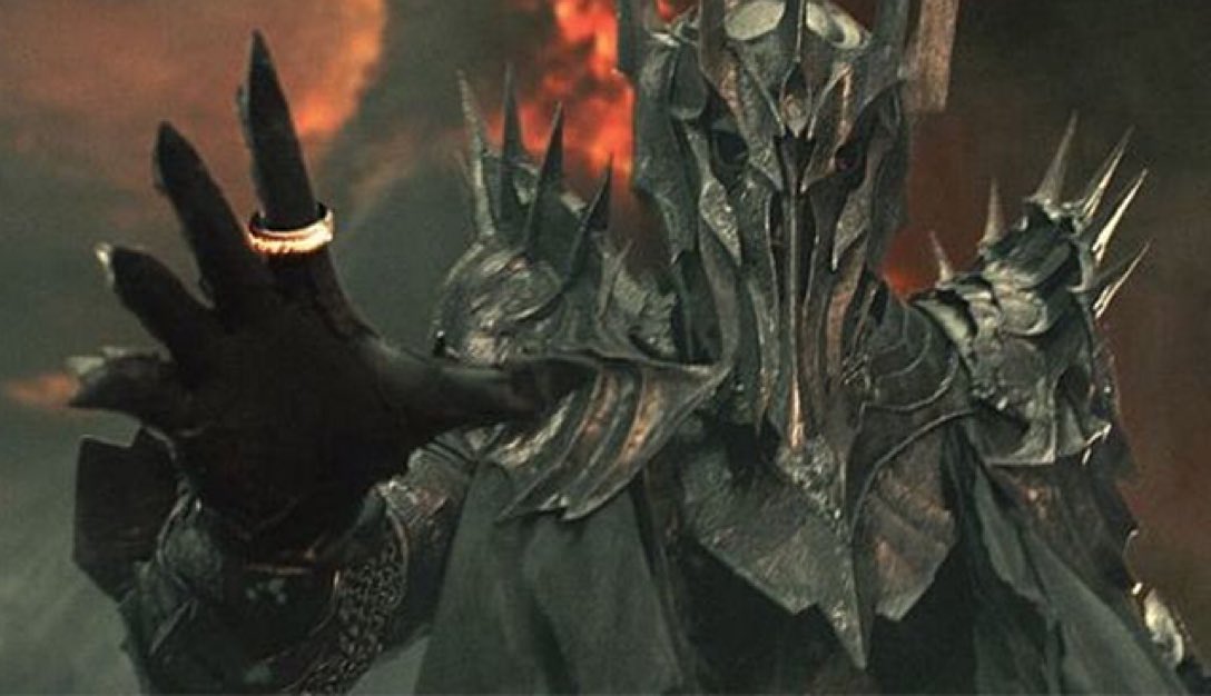 Sauron to do list:
1. Tell the Nazgul to muck out the fell-beast pens ☑️
2. Approve architect drawings for Cirith Ungol ☑️
3. Marshal orc-horde to defeat the last alliance of men &amp; elves ☑️
What else... Oh yeah!
4. Order extra thick sword defeating gauntlets