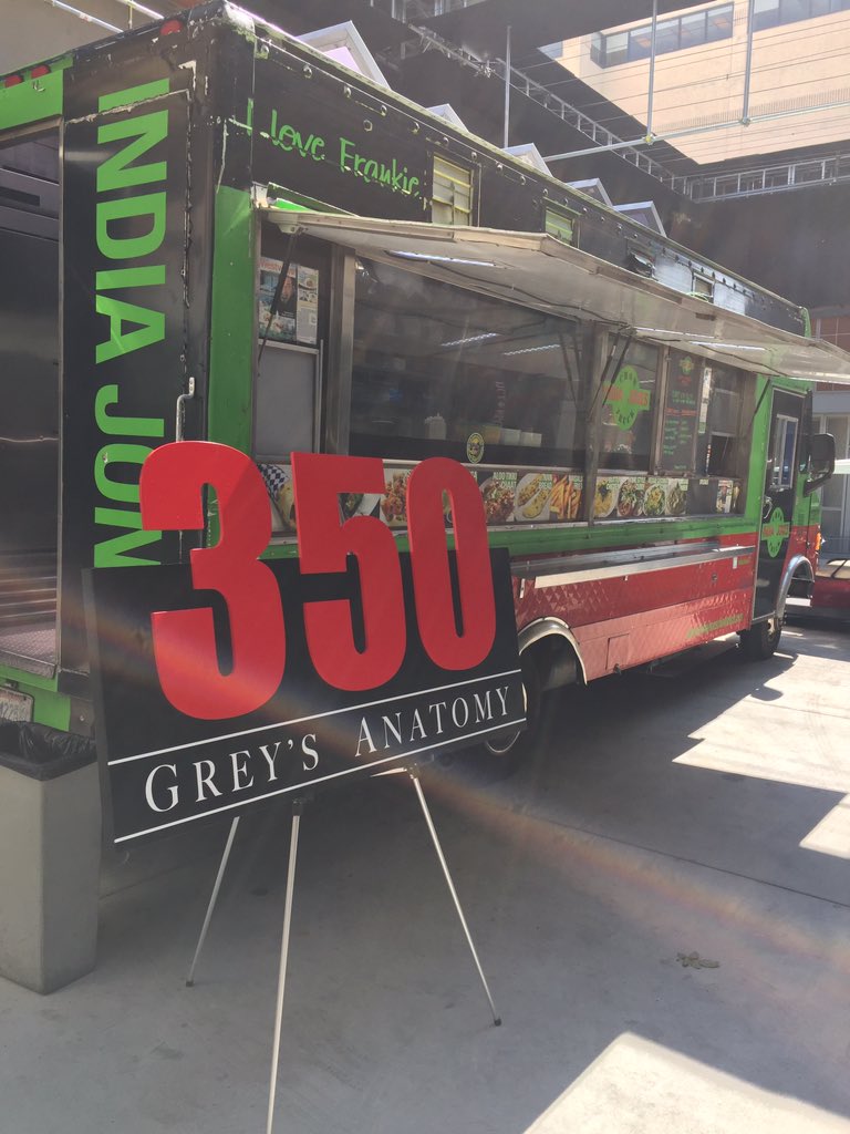 GreysProps's tweet image. Happy 350th! It doesn’t seem possible that I’ve worked on 349 of these episodes.