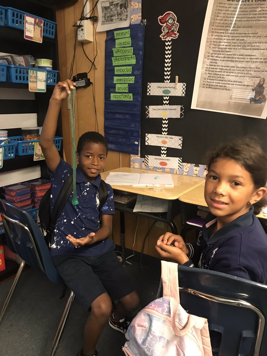 Today was an oooey-gooey day. Students made Oobleck and investigated the properties of the ingredients before and after they were combined. #vcsscientists #DrSeus #scienceplusliterature