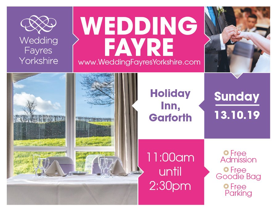 Wedding Fayres Yorks tweet media