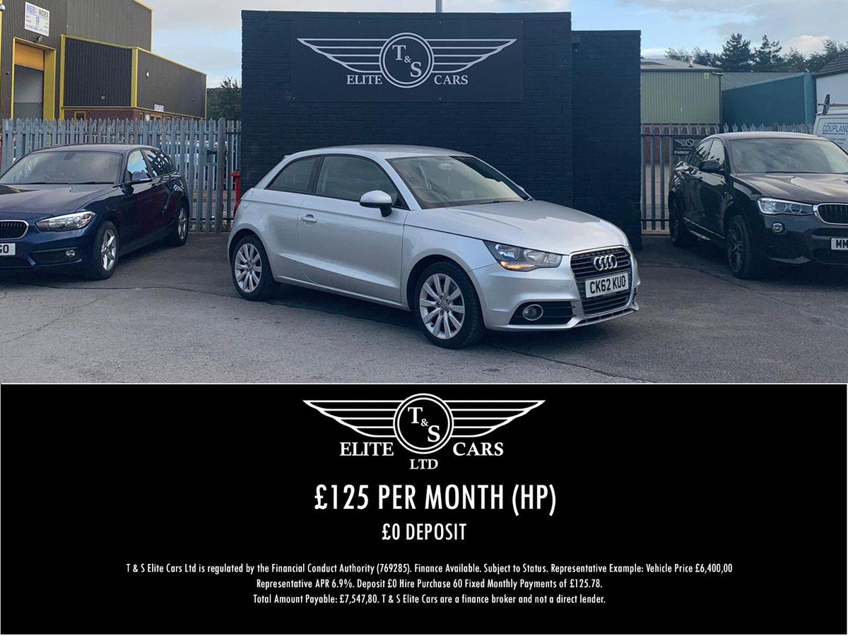 HarryEliteCars's tweet photo. Available Now!

2012 Audi A1 Sport 1.6 TDI 
Just £125 per month £0 Deposit

- Bluetooth
- £0 Tax
- 52k miles
- Manual

Message for more information! #teamelite https://t.co/JBpDOLd2o2