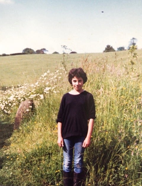 Happy Birthday P. J. Harvey
(photograph taken in 1979, aged 10) 