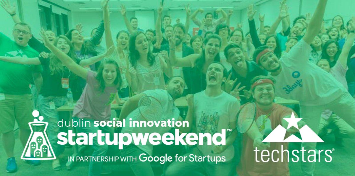 Feeling inspired by the #seiawards? Turn that energy into action at Startup Weekend Dublin Social Innovation (<a href="/SWDub/">Startup Weekend Dublin</a>). Running Oct 18-20, there's everything you'll need to create a purpose driven startup all in one room. #SEIcourage Grab your ticket now! communities.techstars.com/ireland/dublin…