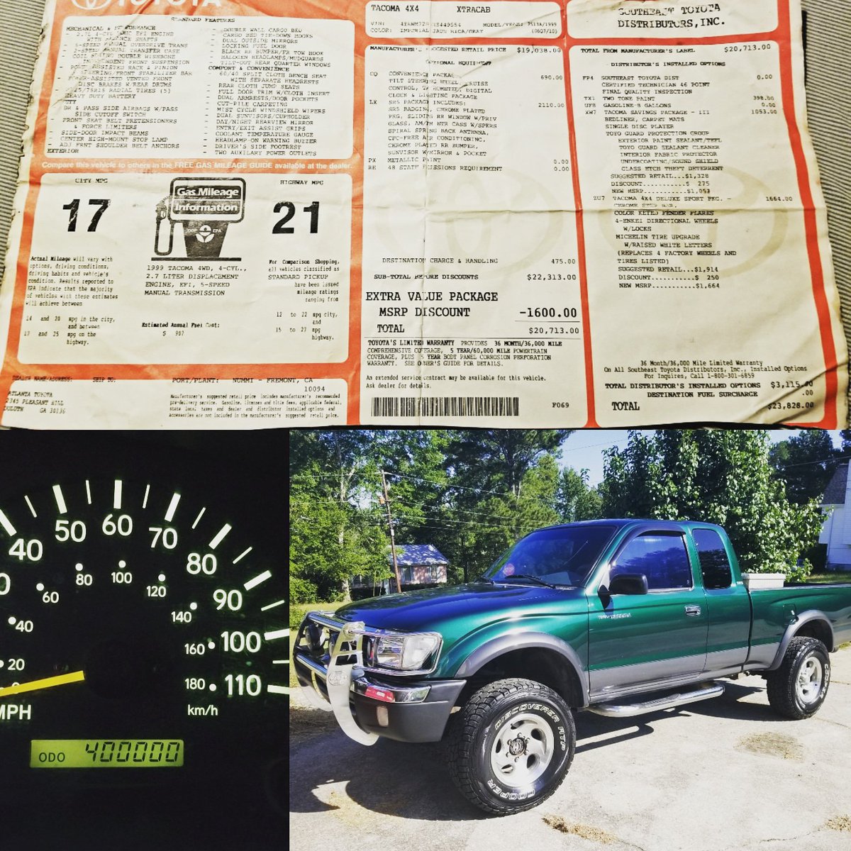 LeeScar33's tweet photo. Bought my @Toyota brand new at the age of 18 still my daily driver #seentheworld #oneowner #keepsongoing #paidforin05 https://t.co/PIAyx95ped