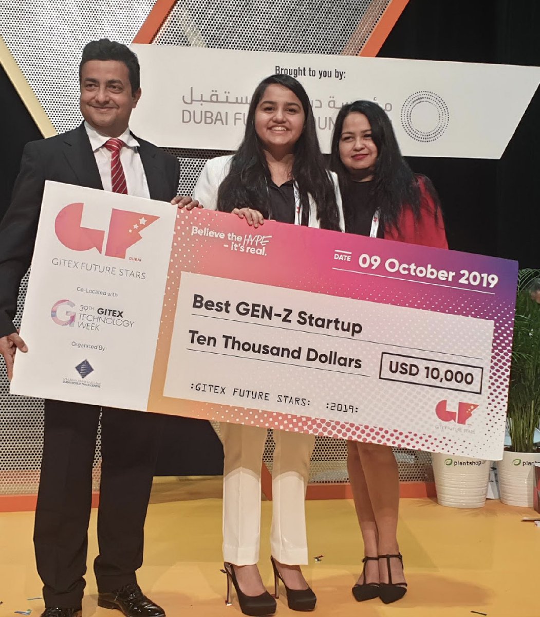 itsaasthadas's tweet photo. Out of 800 startups @101SHERO  wins the Best GEN-Z startup award @GITEXFS ‘s #supernovachallenge ! 

#SuperThrilled #SuperHonoured #SuperExponential 

@sheetaljoshi05 @Fatima_Martin @GITEXFS @deepwittered @KHDA @KNargish @GemsXonline @TeresaRusten @RajSinghLA https://t.co/RZ3NAad0kA