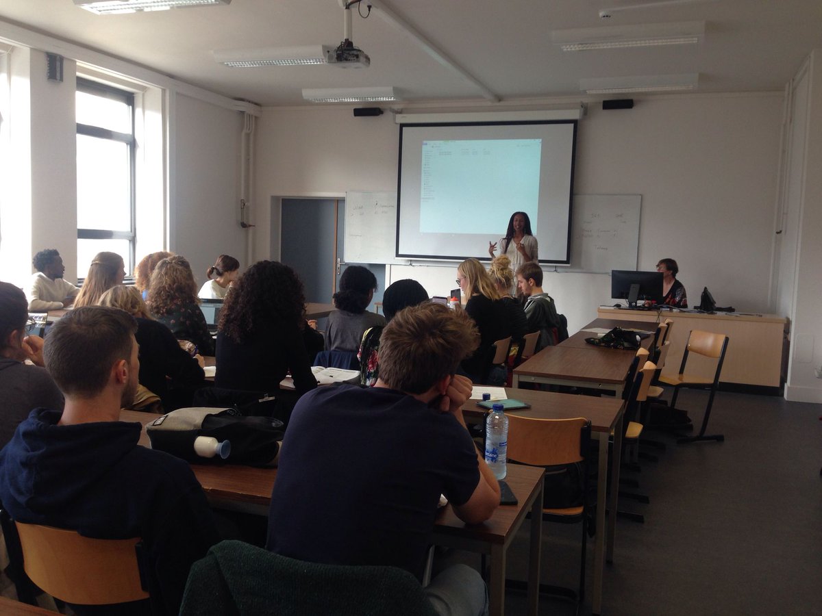 BrinkmanInge's tweet photo. Today: Aderonke Adeola on her documentary AWANI at the African Languages &amp; Cultures Department at Ghent University. An important and interesting event, thanks to GAP, Afrika Filmfestival, Africalia and Aderonke Adeola! https://t.co/tZhFXWuYjP https://t.co/jCWqd3WxX7