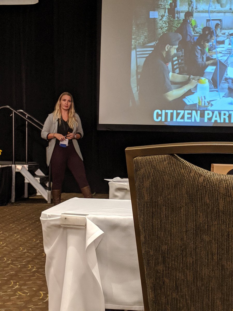 OAEM_Online's tweet photo. Fantastic presentation by Dr. Jennie Phillips about advocacy in the #emergencymanagement field, and more discussions about "flexibility", incorporating civilians and their work into our work. #DEMCON #DEMCON19 #DEMCON2019 #socialmedia #volunteers https://t.co/EYnnvUAsPi