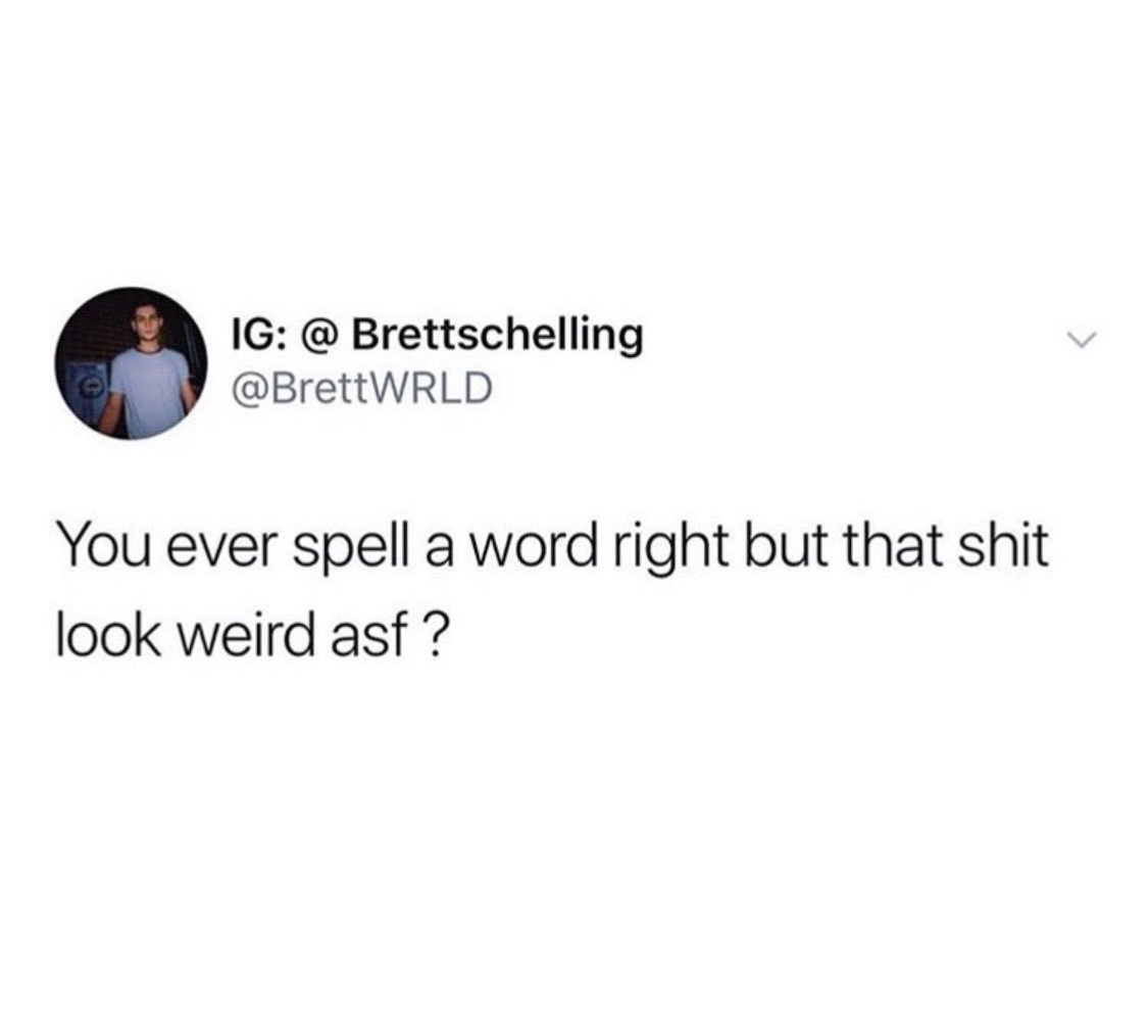 This is very true 🙃