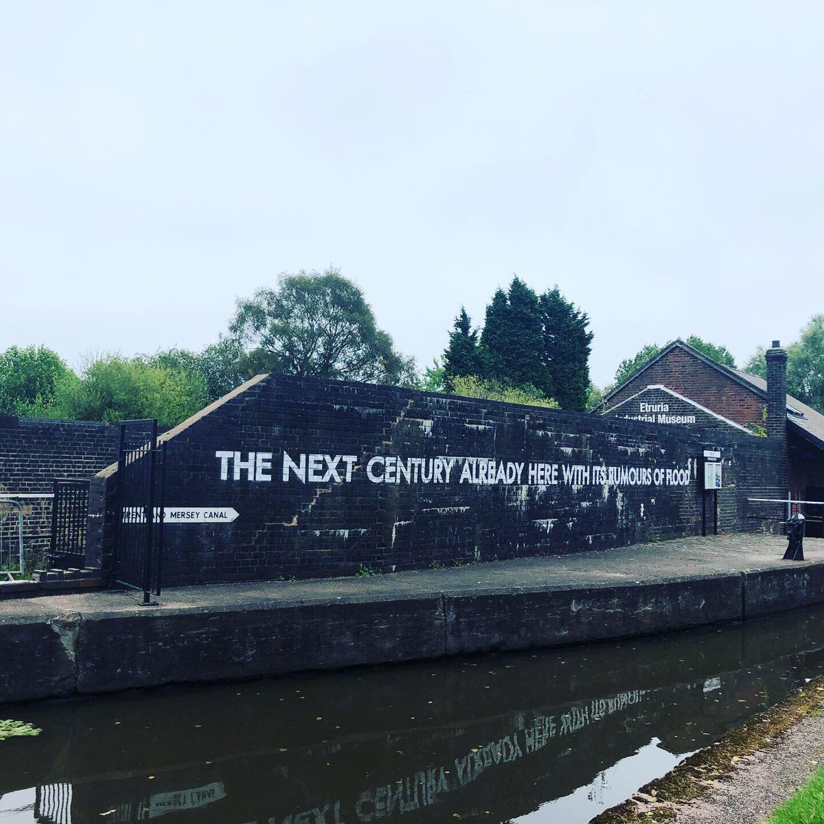 AbiBrown1's tweet photo. Delighted to join the celebration tonight of 5 years of @artcityuk in #StokeonTrent - and also to hear more from @MontgomeryGhost about his inspiration for the #StokeWorks installations that have appeared across our city in recent weeks, supported by local commissions. https://t.co/RcdIDBWieo