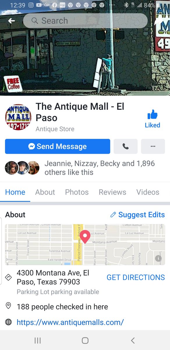 FiengoJane's tweet photo. Find Us On Facebook & "Like"
Our Page!
To Find Us on Instagram it is:
theantiquemall_elpaso
#itsallgoodep #antiques #ftbliss #nineonefive #ElPaso #eptx #elp #exploreelpaso #dtep #centralelpaso #elpaso411 #elpaso915 #vintagefinds #horizoncitytx #elpasoproud https://t.co/UyTgXBmpZQ