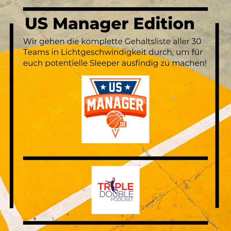 Triple_Double_B's tweet photo. NBA Fantasy Basketball – US Manager (@basketball_de) Quickie Edition. https://t.co/KsuhtA65I0 #fantasybasketball #nbafantasy #time2rise #usmanager #basketballde #podcast #sleeper https://t.co/TNtlntq4Yb
