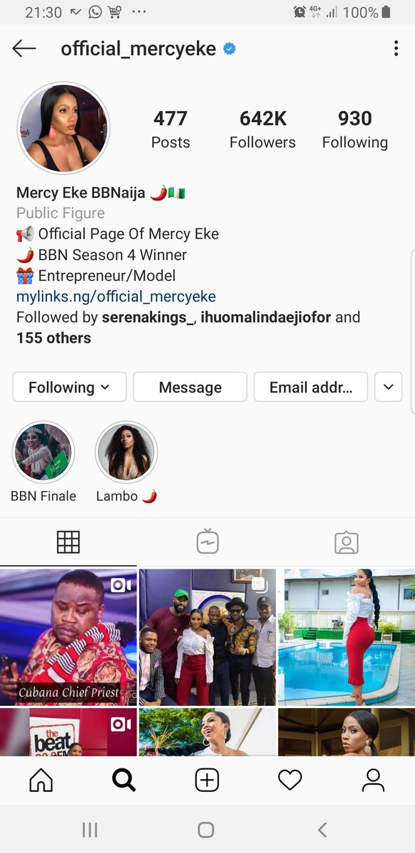 bellanifemi_'s tweet photo. Hey,
Mercified nation
Lambo nation.
We have a target to hit.
Kindly RT this post, post it to your timeline.
It is operation get Mercy to 700k followers on Instagram before Friday.
Share this picture so people can know the real page. #BBNaija #WCWMercy #Mercy https://t.co/TLS778obwv