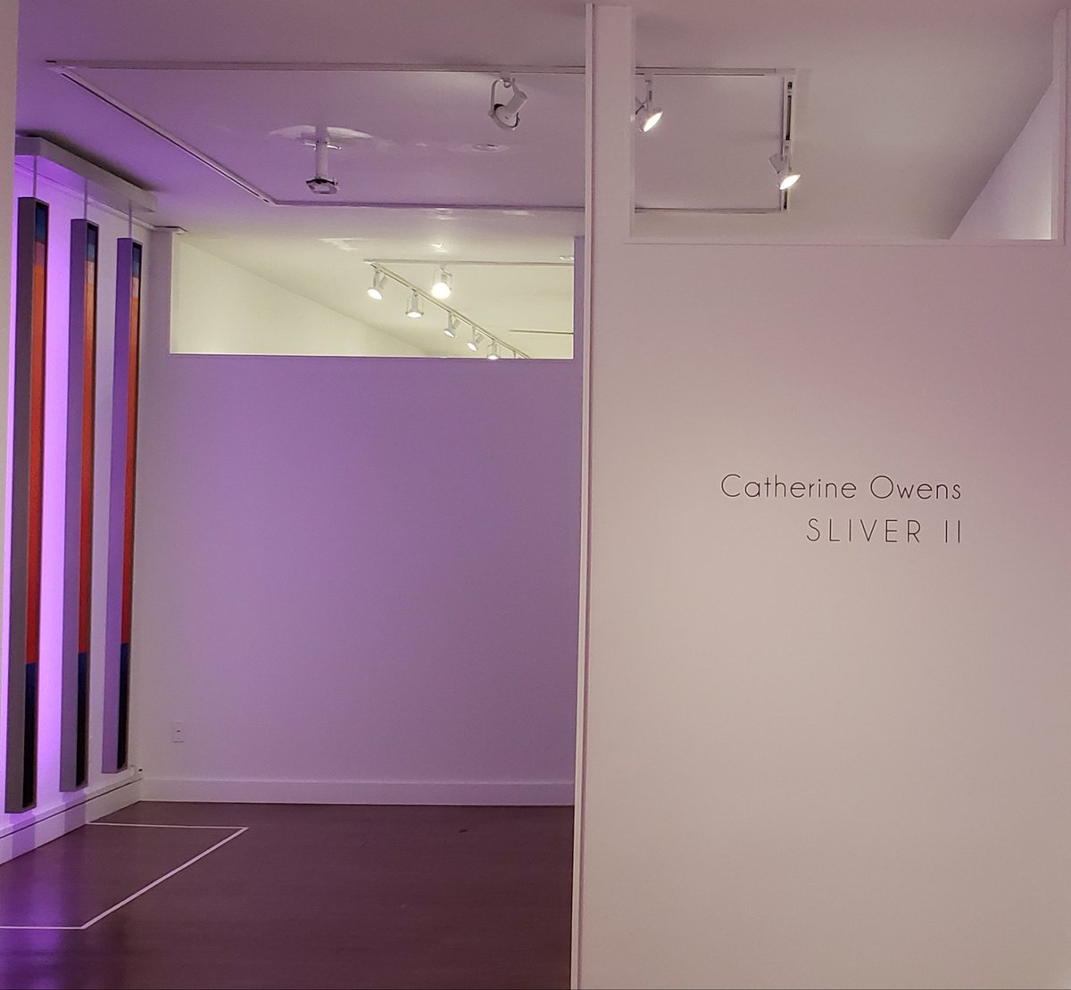 56Ludlow's tweet photo. Just a #sliver of Catherine Owens​' SLIVER II installation at #56Ludlow​. Opening reception is Thursday, October 10, 2019 from 6:00 to 8:00 PM. Email: 56LudlowSt@gmail or DM @maryannpierce. https://t.co/edLuoiMdkk