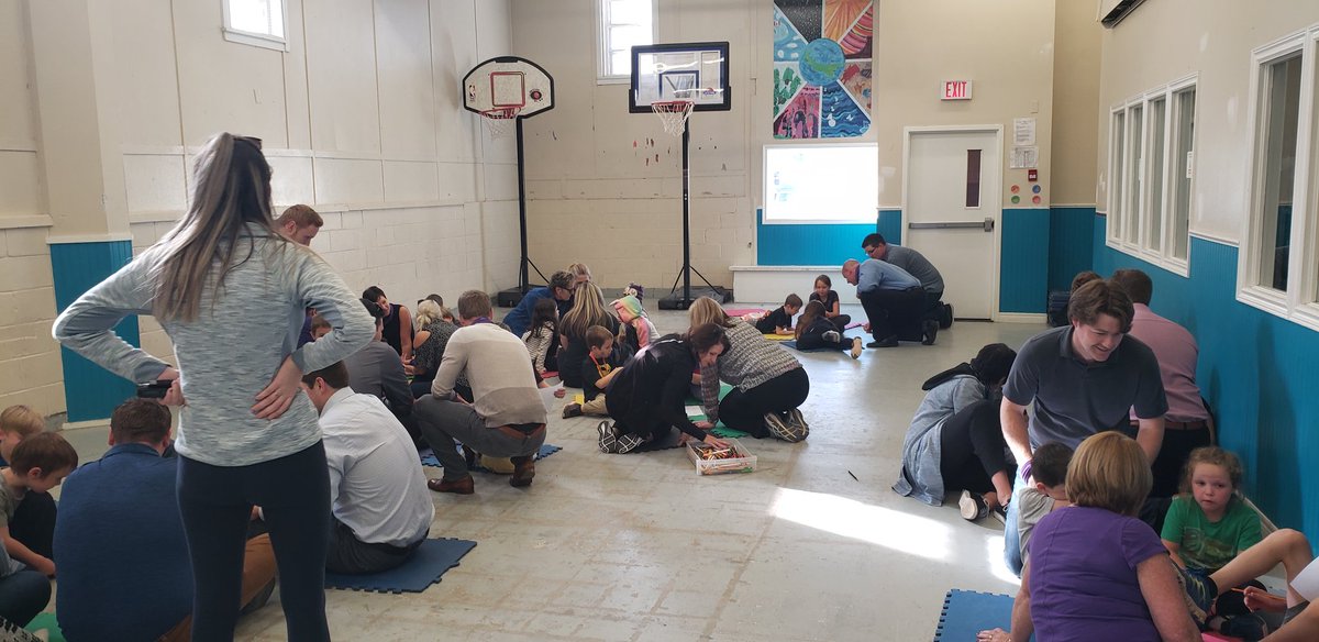 BGCharlottetown's tweet photo. Some of the team from @GrantThorntonPE came to visit during their #MakingStepsCount walk. They did awesome working together with our members to complete a very special (and hilarious) mad libs activity! https://t.co/JeNIQPxQP6