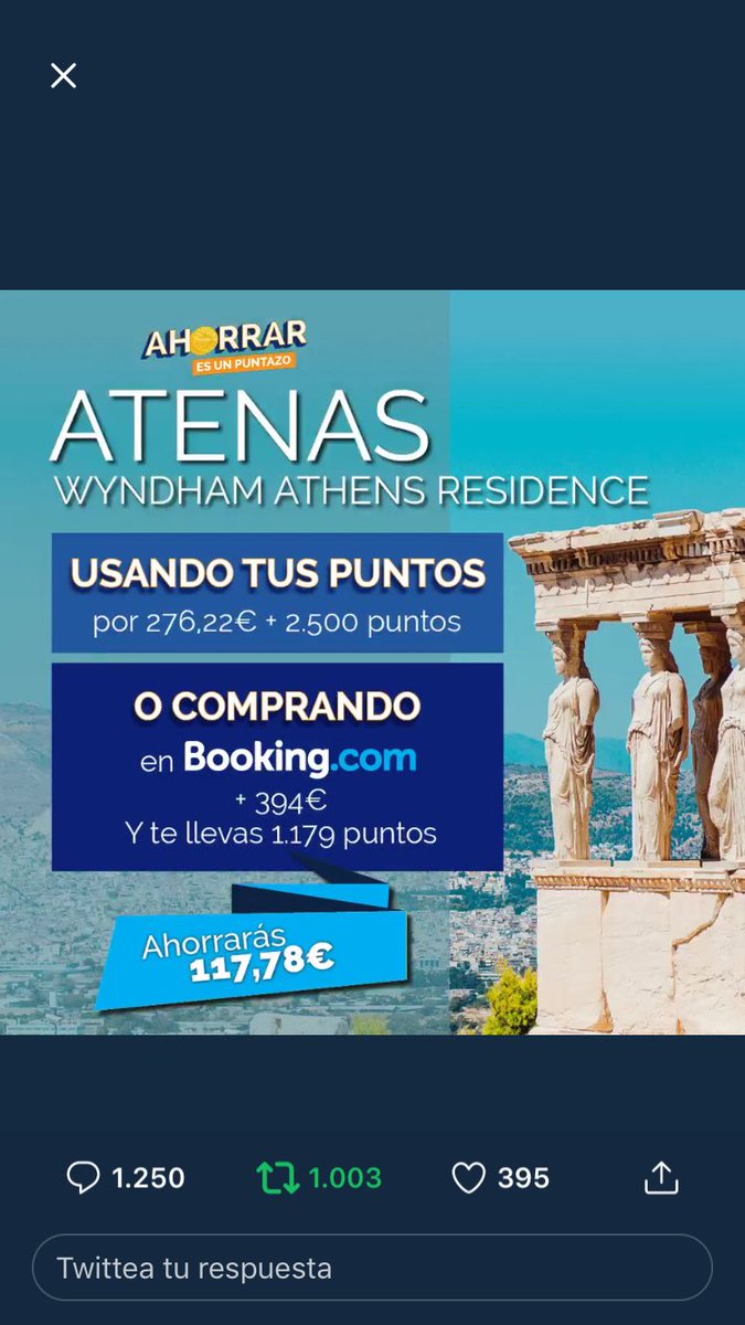 LaraCb88's tweet photo. @travelclub_es #ahorraresunpuntazo https://t.co/D7oKvIwVeA