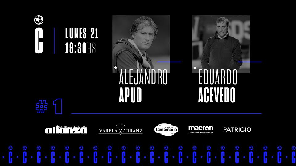 ¡Ya se pueden agendar nuestra primera charla! Y con una dupla de lujo: Alejandro Apud y Eduardo Acevedo 🙌 En estos días les vamos a compartir más info pero sepan que es con entrada gratuita 😎 #ClanUy #ClanFutbol