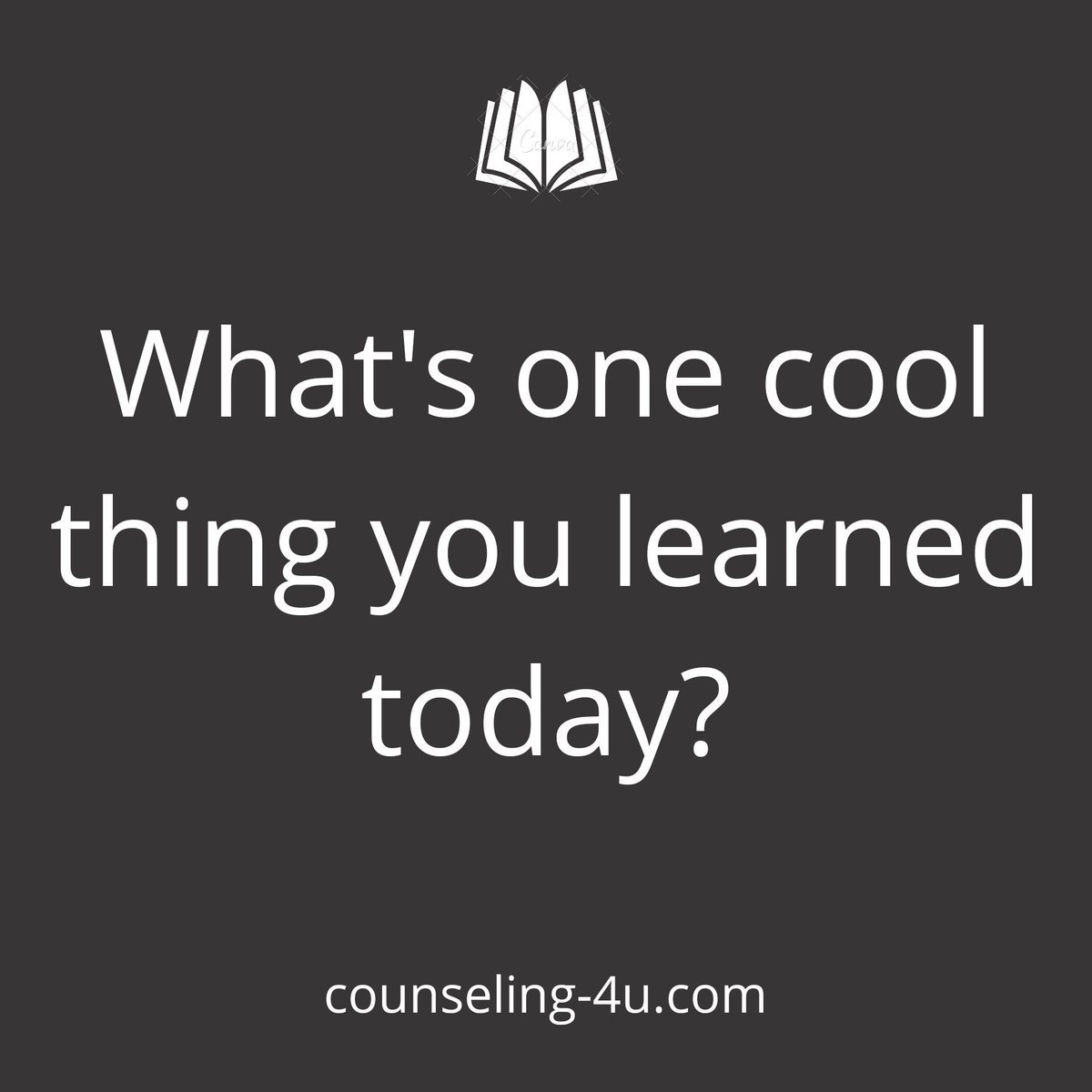 Sometimes we forget to take a minute and reflect... what cool stuff did we learn today? I was listening to a training about the brain and added some of this cool stuff to these posts... seriously our dang brain is so fascinating... and how our bodies work to self-manage is cool.
