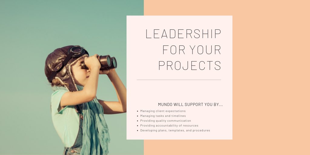 MundoContract1's tweet image. Who is on the lookout for your projects? Who is holding your resources accountable, tracking status, providing communication to stakeholders, or just making sure nothing slips through the cracks? #ProjectManager #accountable #freelancer #communication #riskmanagement