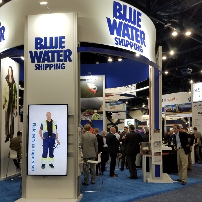 ExhibitNetwork's tweet photo. Day 2 at Breakbulk Americas.
Oct 8-10, 2019
GRBCC
Houston TX
#bbam2019 #BBAM19 #cargo
#tradeshow #exhibits #Maersk https://t.co/YDTcXJZSE0