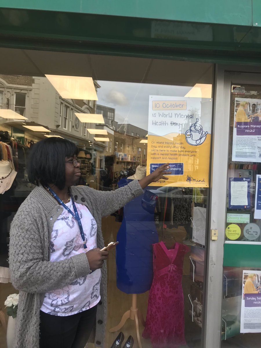 MindBermondsey's tweet photo. #MindGetStuckIn  world mental health day 10/10/19 is a day for global mental health education, awareness and advocacy against social stigma. This is to raise awareness of mental health and mental health problems. We are here to promote the message of good mental health for all. https://t.co/J5lRD26U0v