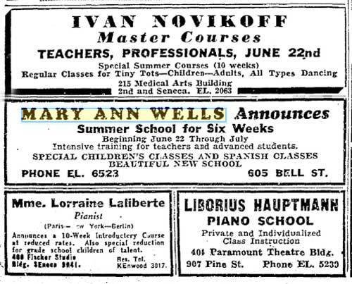 WAStateWomen's tweet photo. @CornishCollege @mariinskyen @MetOpera @dancemagazine @joffreyballet Mary Ann also embraced #diversity in #dance, bringing in Elisa Cansino (aunt of Rita Hayworth) to teach #Spanish dance and #flamenco. #HistoryofDance #MaryAnnWells #Ballet #WashingtonWomen #WashingtonStateHistory #SeattleHistory https://t.co/uRIIcZm87x