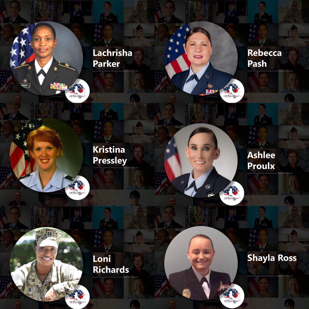 MsVetAmer19_2RU's tweet photo. Here are our #mva2019 women vets representing @MSVETAMERICA and @FinalSaluteInc for the #mvafinale!! We are representing &amp; advocating for the 55,000 women veterans with children that are experiencing homelessness across the nation on any given night. Let’s do this! #shero https://t.co/uzzOPkU7WM