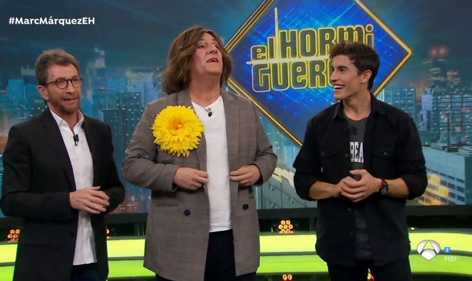 WeAre93's tweet photo. ¡Cómo hemos disfrutado de @El_Hormiguero ! 😍💥📺

#MarcMárquezEH https://t.co/AIlv2aT7XV