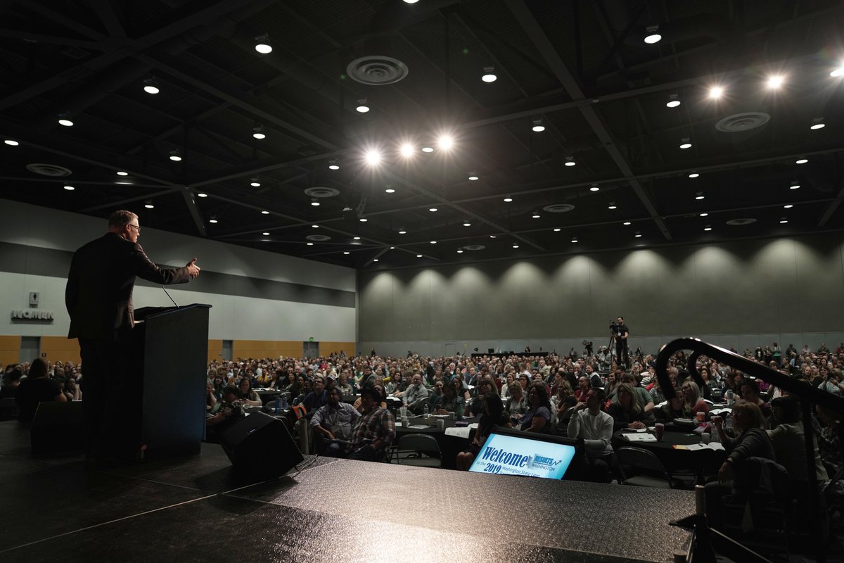 GovBobFerguson's tweet photo. Our state’s commitment to lean practices means better outcomes for Washingtonians. Thanks to all the state employees who are participating in our Lean conference this year. #GoLeanWA https://t.co/hvItGZJyto