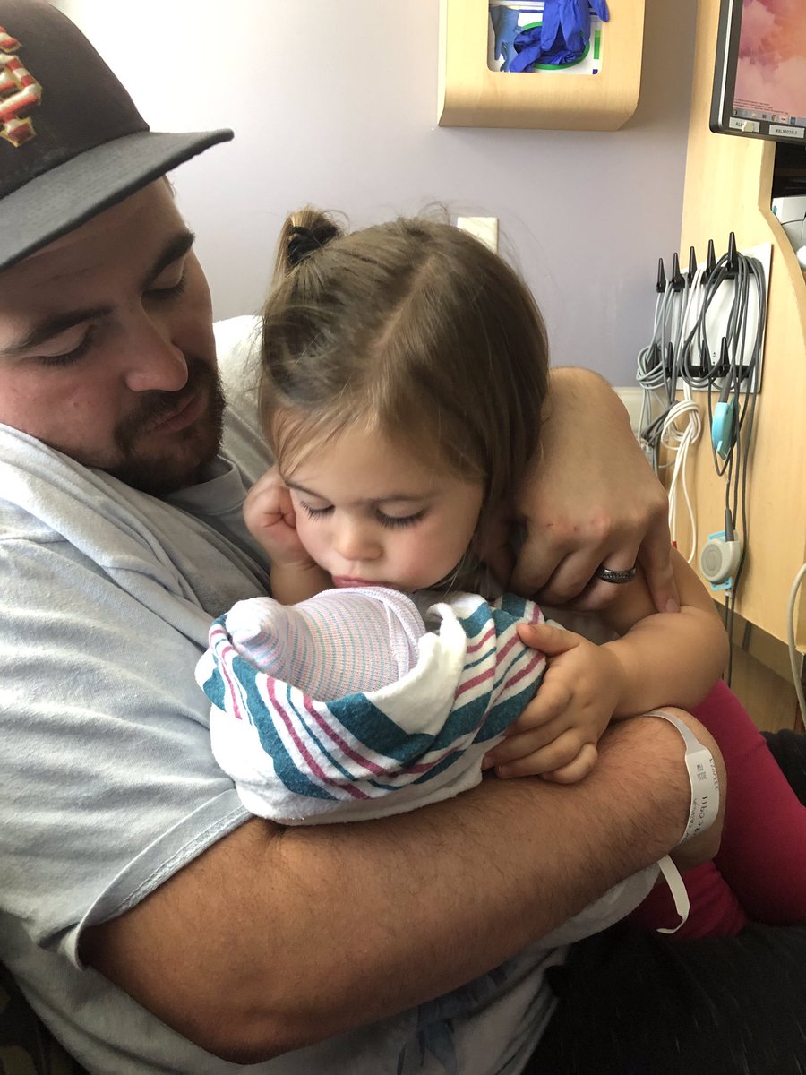 ChaseHauder56's tweet photo. Waiting to find out the gender was well worth it 10/10 would recommend also @caitlynisabel is one tough mofo https://t.co/DcEbbojAi7