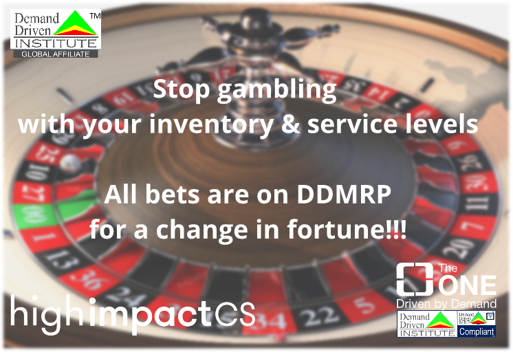HighImpactCS's tweet photo. Stop risking inventory &amp; service levels, #DDMRP delivers ROI. @HighImpactCS looking forward to #DDW2019 conference. Delegates will learn how DDMRP delivers significant results transforming supply chains around the world.
#ascm #apics #supplychain #demanddriven https://t.co/6nOjyT2xET