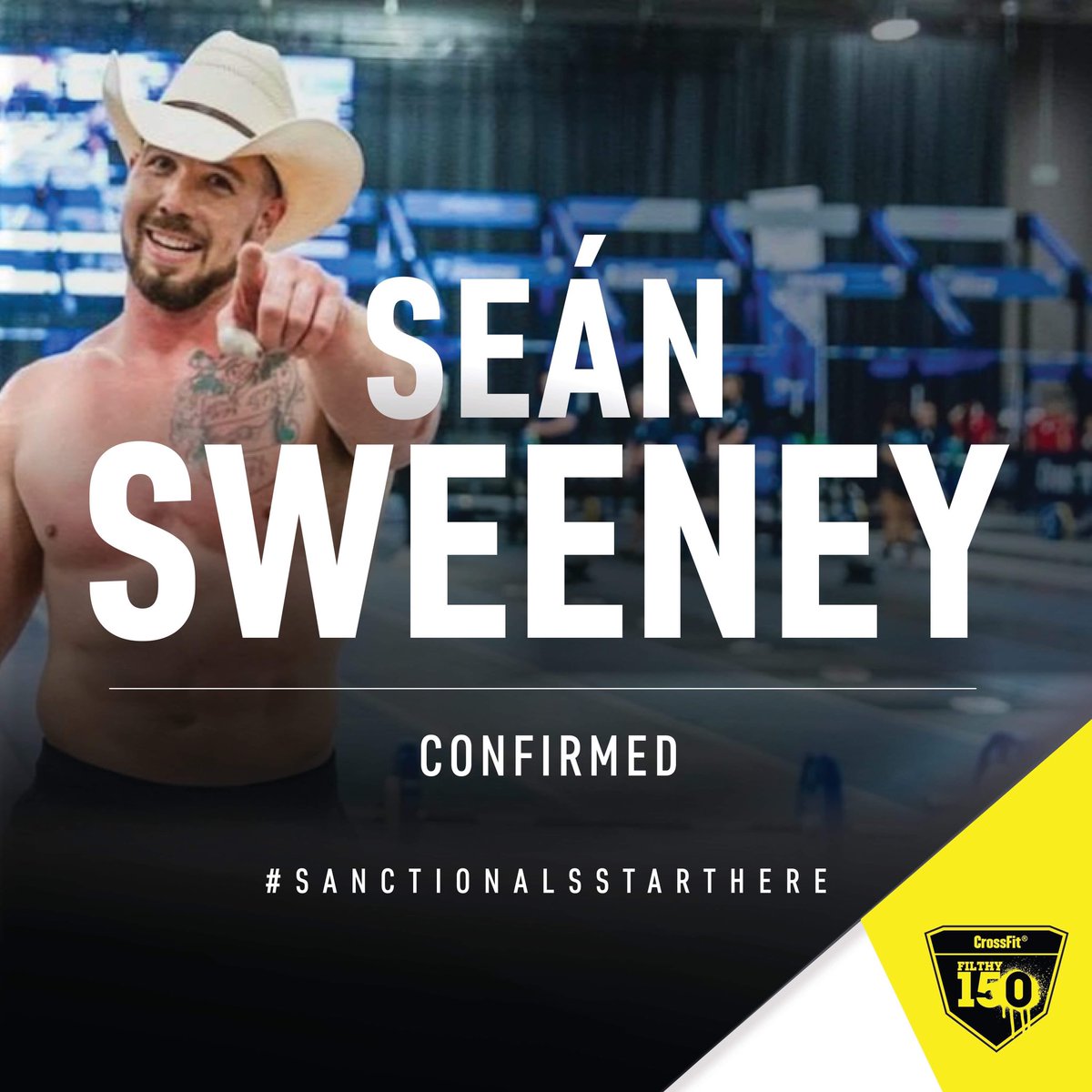 filthy150's tweet image. Sean Sweeney is confirmed!

The Irish @crossfitcowboy45 will be riding back into town this November and we couldn’t be any happier about it!

Sweeney is a crowd favorite here in Ireland and we can’t wait to cheer him on as he’s competes to get an invitation to @CrossFitGames 2020