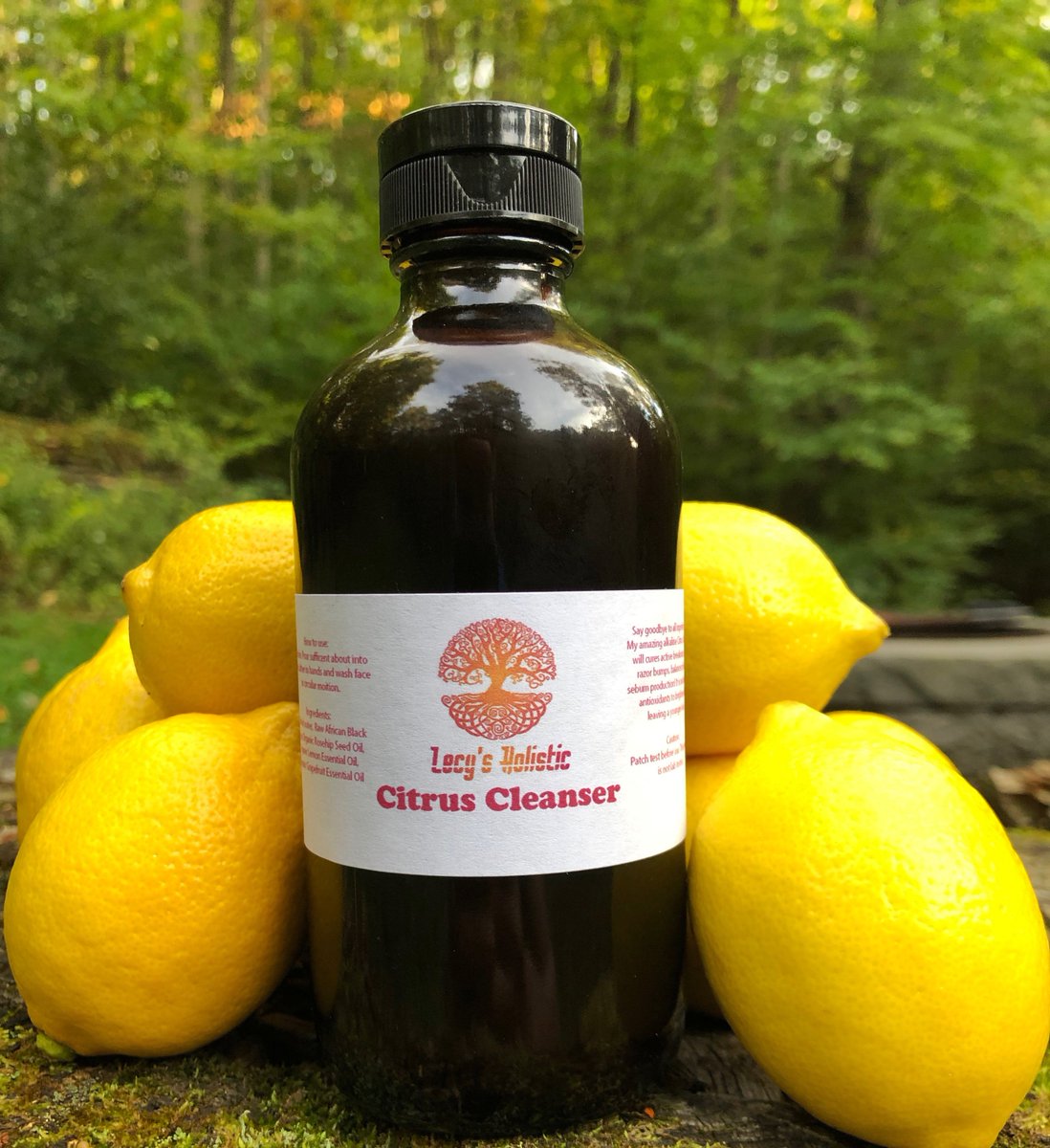 LecysHolistic's tweet photo. Say goodbye to all imperfections! My amazing alkaline Citrus Cleanser will cure active breakouts, scars, razor bumps, balances pH and sebum production! It is packed with antioxidants to brighten and revitalize your skin, leaving a younger look. 

#acnetreatment #veganskincare https://t.co/zJNHQWnw7f