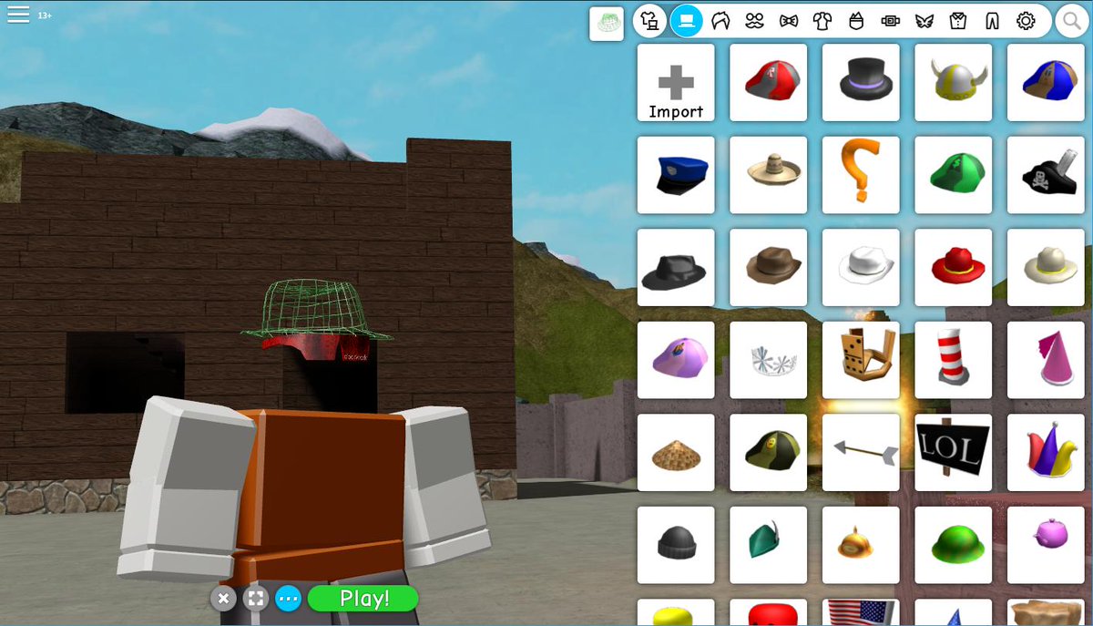 Robloxian High School On Twitter You Just Sniped The Latest Ugc Drop And Want To Customize It In The Avatar Editor But You Can T Because We Haven T Updated The Catalog In Months - how to import a custom avatar for roblox