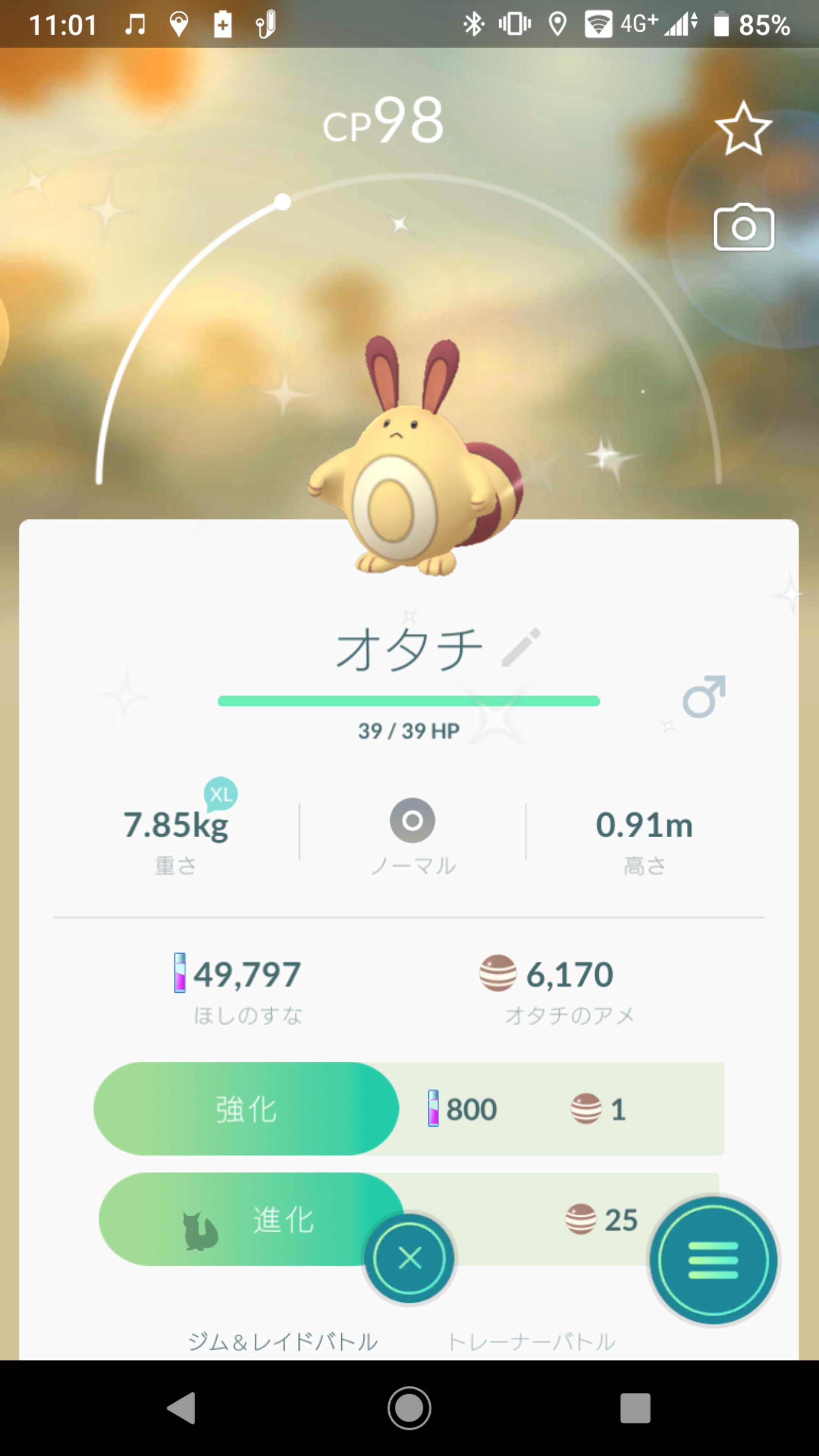 Siyku 金色のオタチ 台 そして桃色のオオタチ 台 ポケモンgo オタチ オオタチ 色違い T Co 6ka0tdwrix Twitter