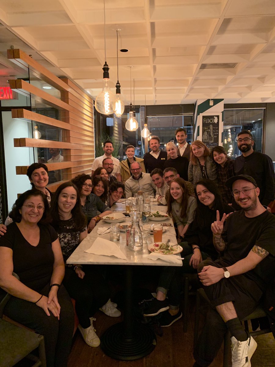 gabrielasalinas's tweet photo. Dining with fine #servicedesign people.✨ @MrStickdorn @markusedgar @anto_starnino @gordonr @thewhylab @alemasferrer @antoiada_design @studio_we_ @tanyaestrada_ @ntexa @wequestion  @laura_lorenzo @chiquitatina @silviacalvet @SDNetwork #SDGC19 https://t.co/tq6n0cqB1B