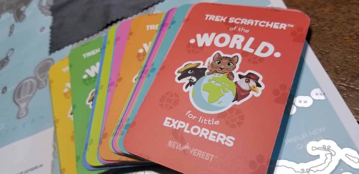 DSSC_Coach's tweet image. Great map! Vibrant and bright. I like the overall size and quality. And I loved the addition of the cards that come with it to help you learn more about each country. It makes for a great learning opportunity! 

bit.ly/2ICeLpI

 #newverest #scratchoffmap #worldmap