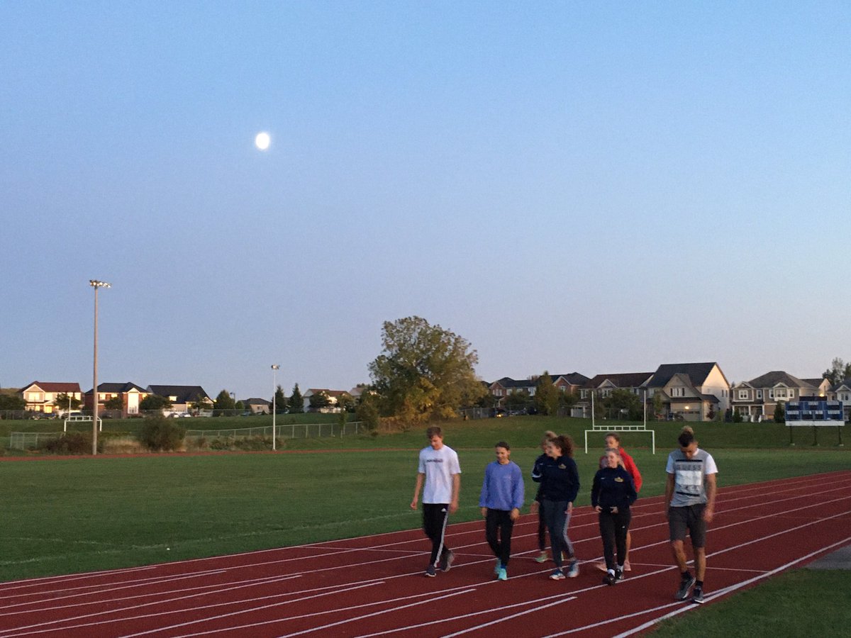 Jump squad getting our workout in under the October moonlight!