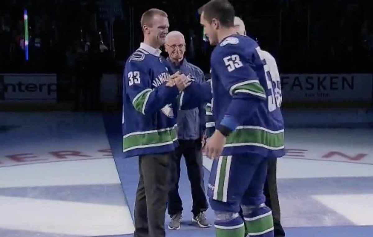 Let's do this. #Canucks #boknows