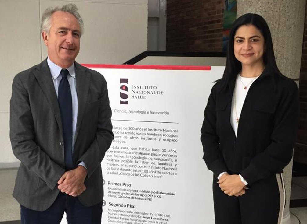 DirectorWFPCol's tweet photo. Gracias a la Directora del @INSColombia Martha Ospina por recibirnos hoy para identificar temas de trabajo conjunto en #seguridadalimentaria y nutricional, atención a grupos vulnerables y generación de evidencia de la situación nutricional. 

Reiteramos el apoyo de @WFP_Colombia. https://t.co/TrSDcXbPwZ